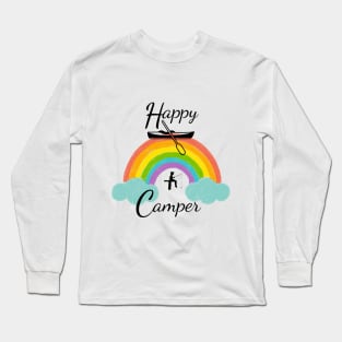 Happy camper Long Sleeve T-Shirt